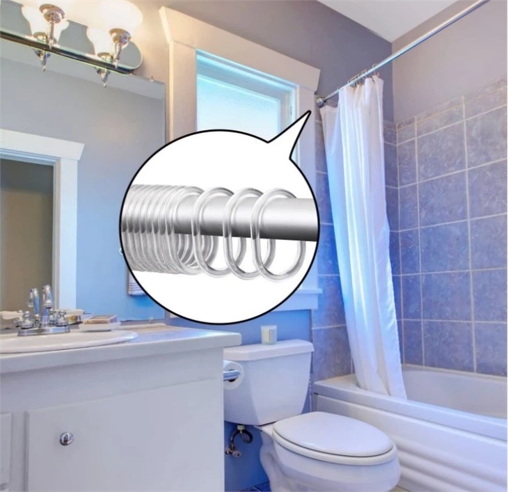 Clear Shower Curtain Hooks